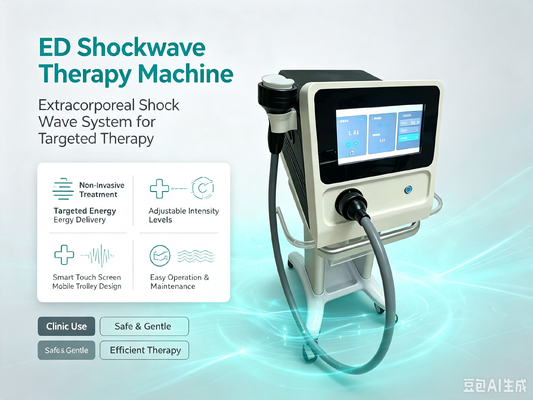 Trolley‑Type Low‑Intensity ESWT Shockwave Therapy Machine Non‑Invasive Erectile Dysfunction Treatment Equipment For Male Health Clinic